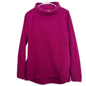 Telluride Women's Size S Pink Sweatshirt Pullover Outdoor Wear Thumbholes